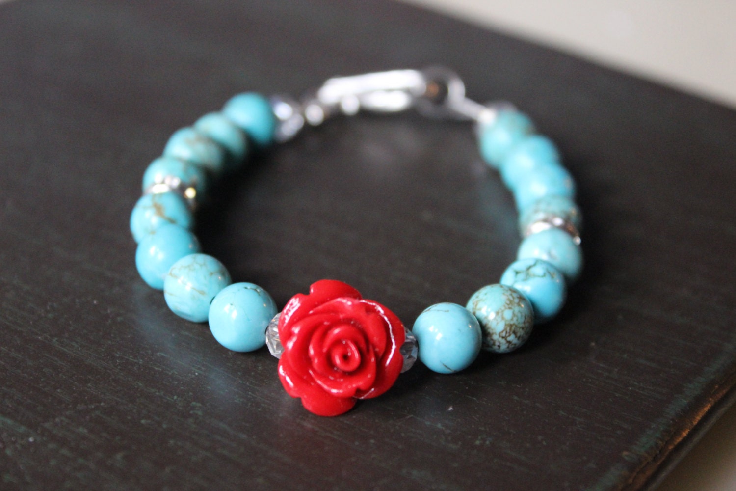 Red Rose Bracelet