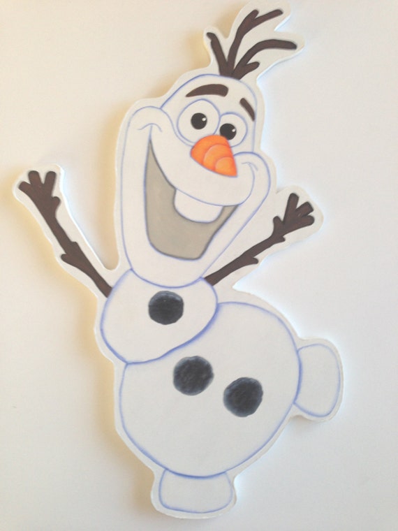 disney olaf frozen cuotout by anyelap on etsy