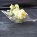 Vintage Glass Planter Art Glass Bowl Gondola Console Bowl Mid Century Modern Glass