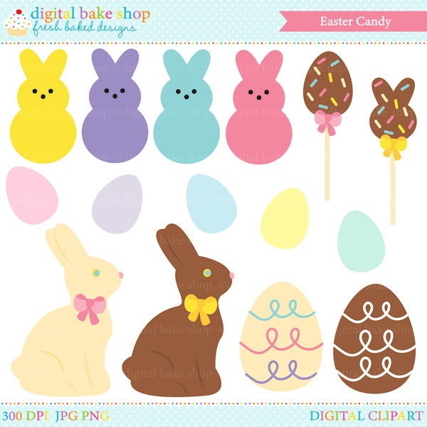 clipart chocolate easter bunny - photo #46