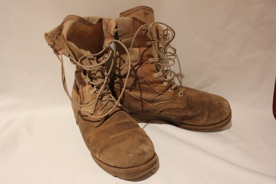 army tan combat boots