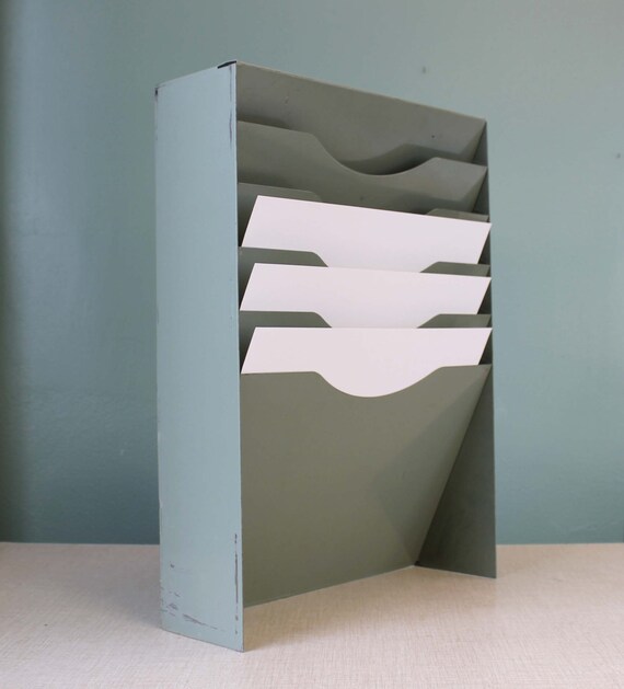 Items similar to Industrial Metal Paper Divider on Etsy