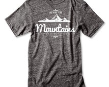 Popular items for mountain t shirt on Etsy