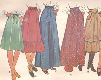 Yoked skirt pattern | Etsy