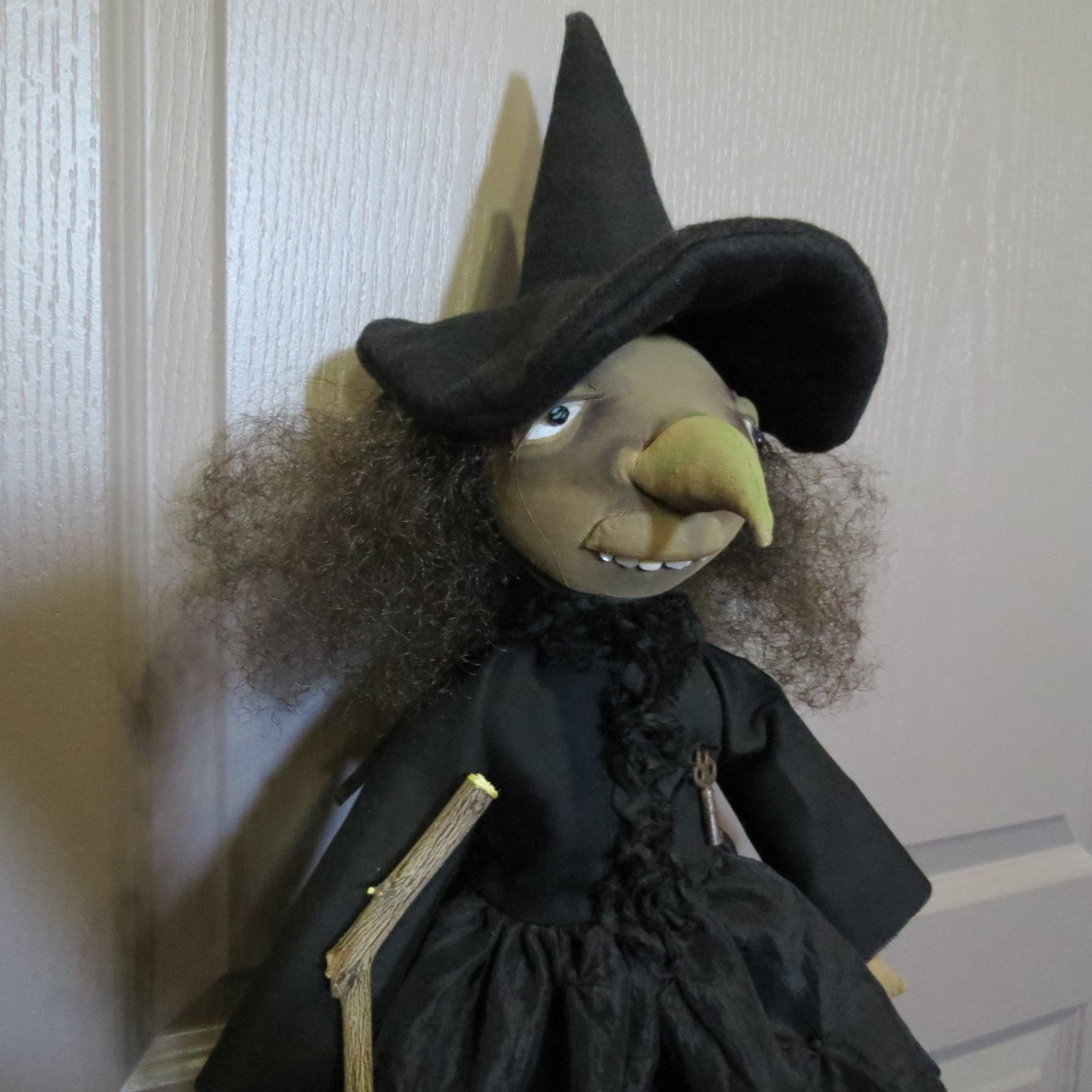 halloween stuffed witch