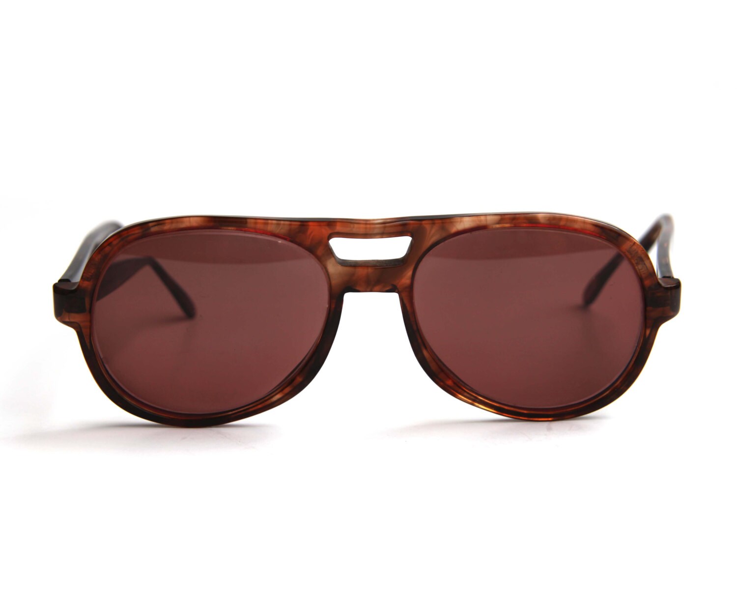 Thick Frames Rx Glasses Vintage Mens Aviator Tortoise Shell