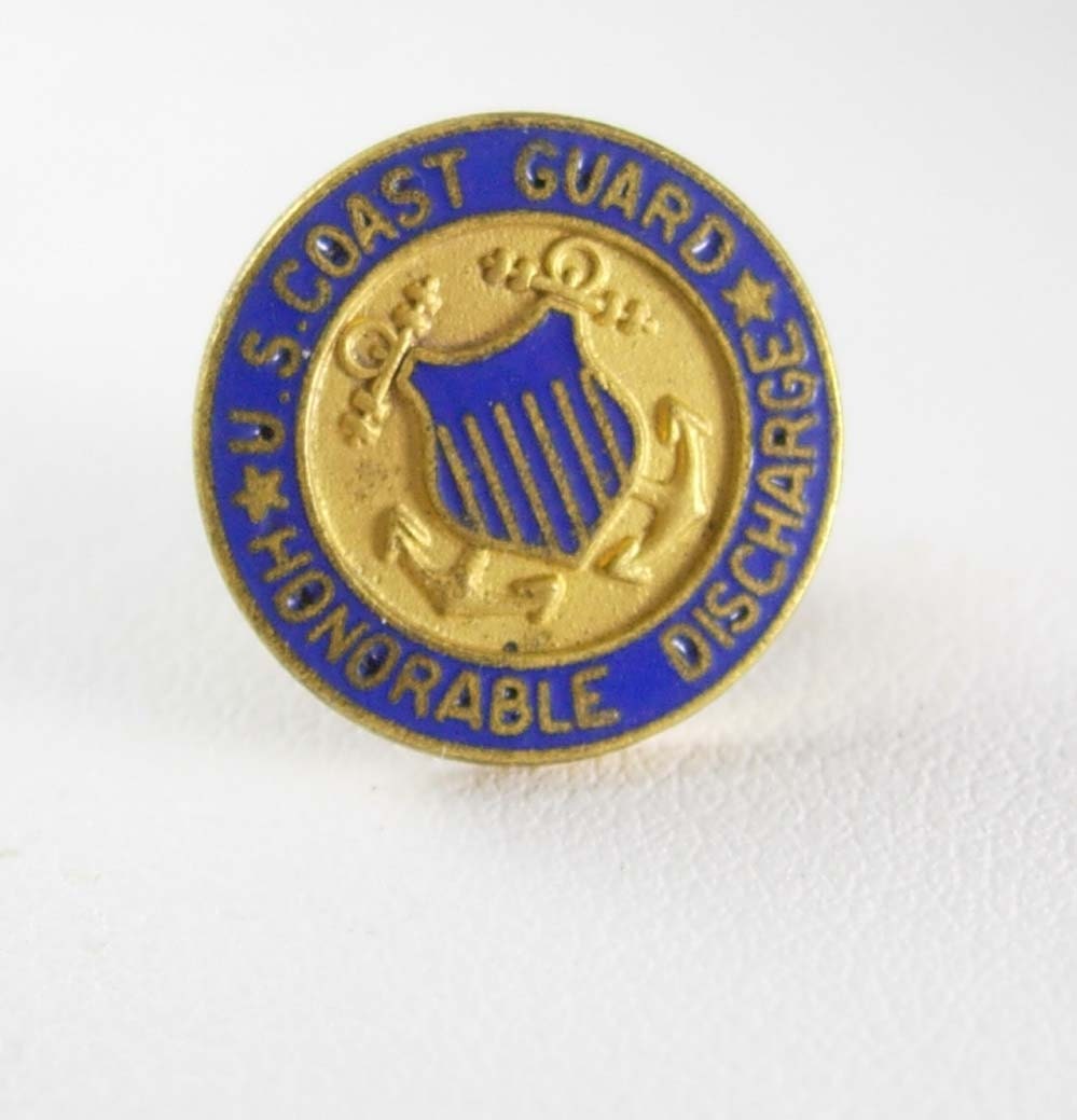 United States Coast Guard Tie Tack/Tac Award Honorable