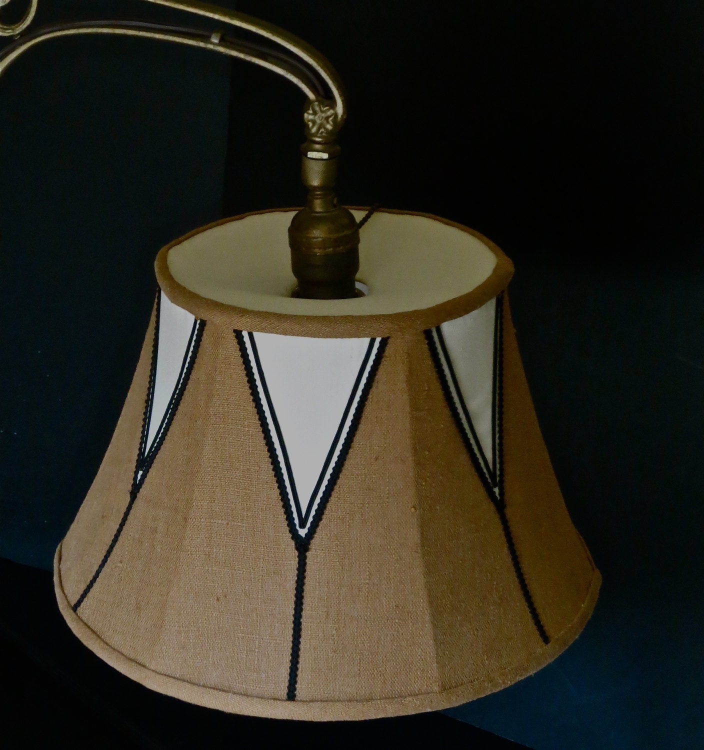 Uno style deco lampshade