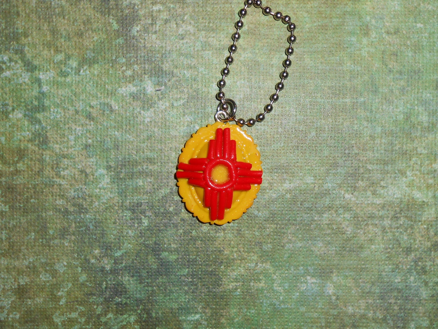 New Mexico Zia Necklace made in Albuquerque New Mexico