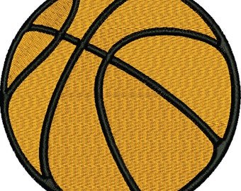 basketball embroidery design