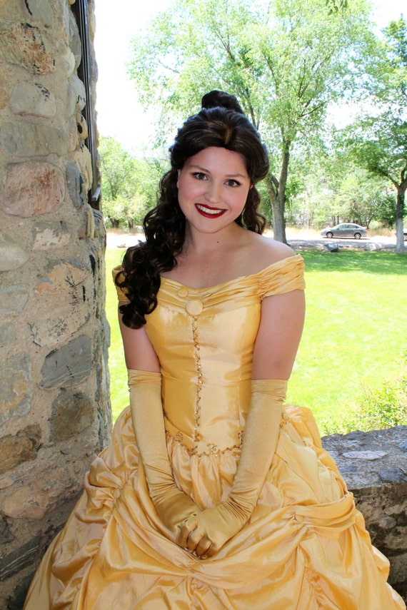 Princess Belle Boutique Wig inspired by Disney's Beauty and the Beast