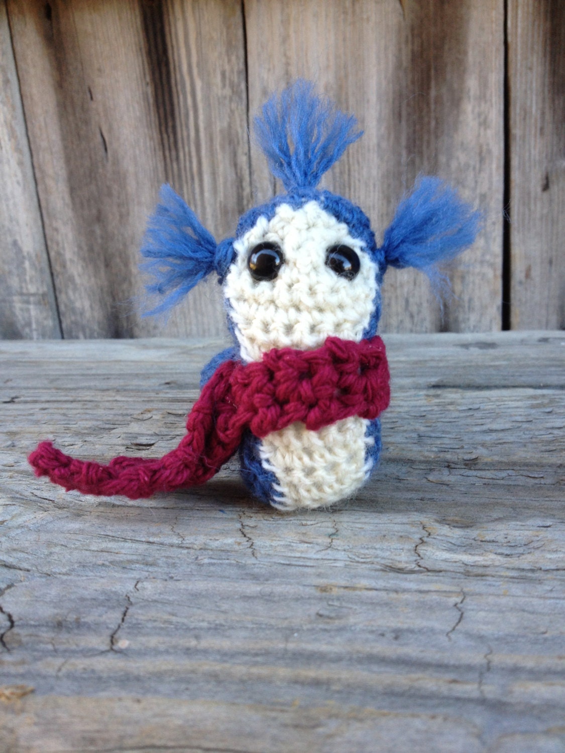 Ready to Ship Crochet Labyrinth Worm