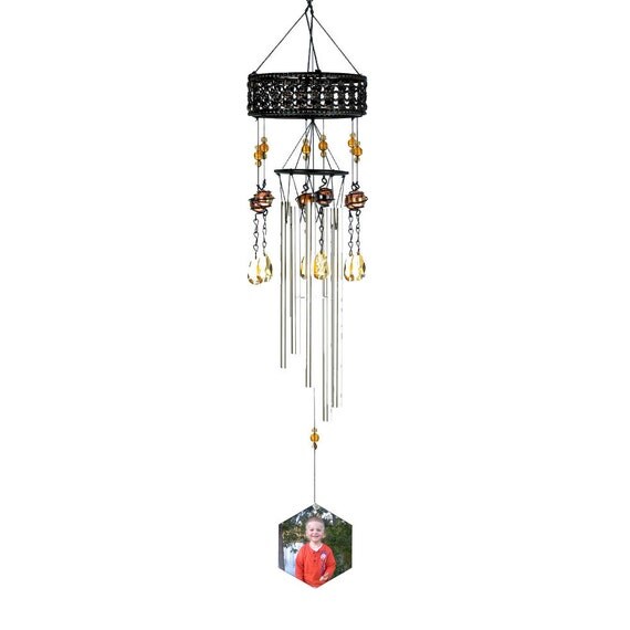 Wind Chime Mother S Day Personalized Photo Wind Chime Mother S Day Personalized Photo Add A Name Or