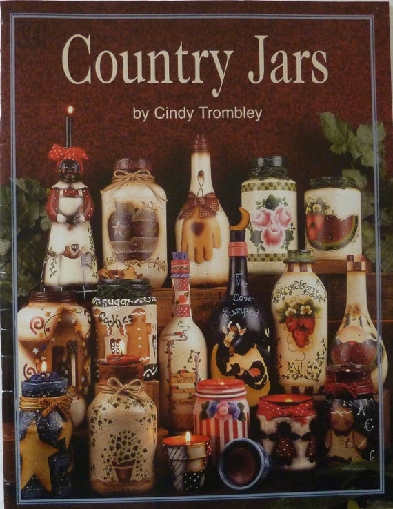 Country Jars by Cindy Trombley Tole Painting Book for