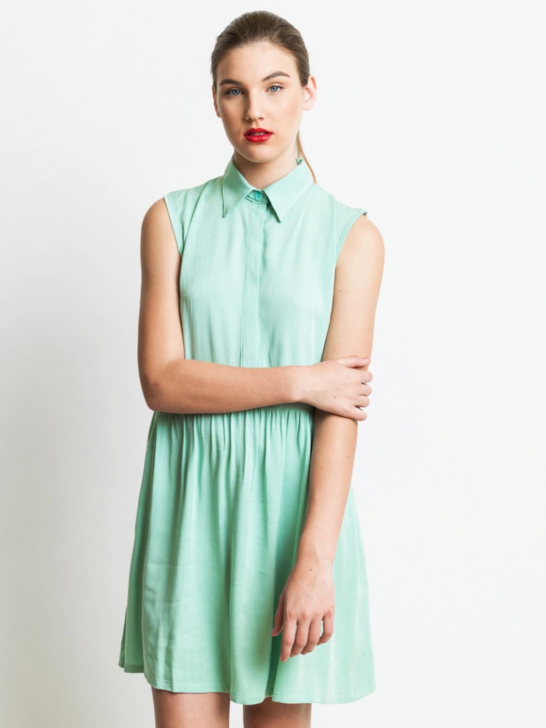 Mother’s Day SALE summer cool mint dress, mint mini dress. short dress