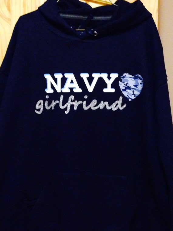 navy girlfriend sweatshirt