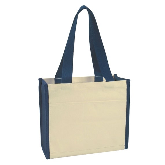 50 Blank Cotton Canvas Tote Bags Ready for by INeedPromotionals