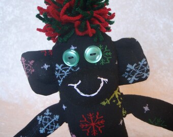 sock monkey bunny
