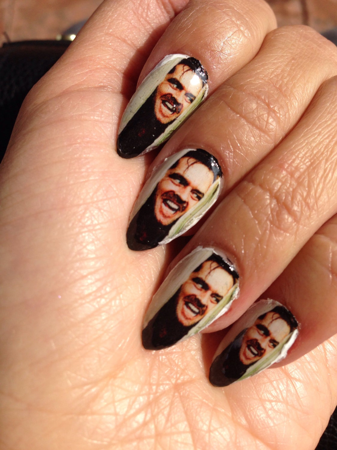 The Shining Here's Johnny Nail Wraps