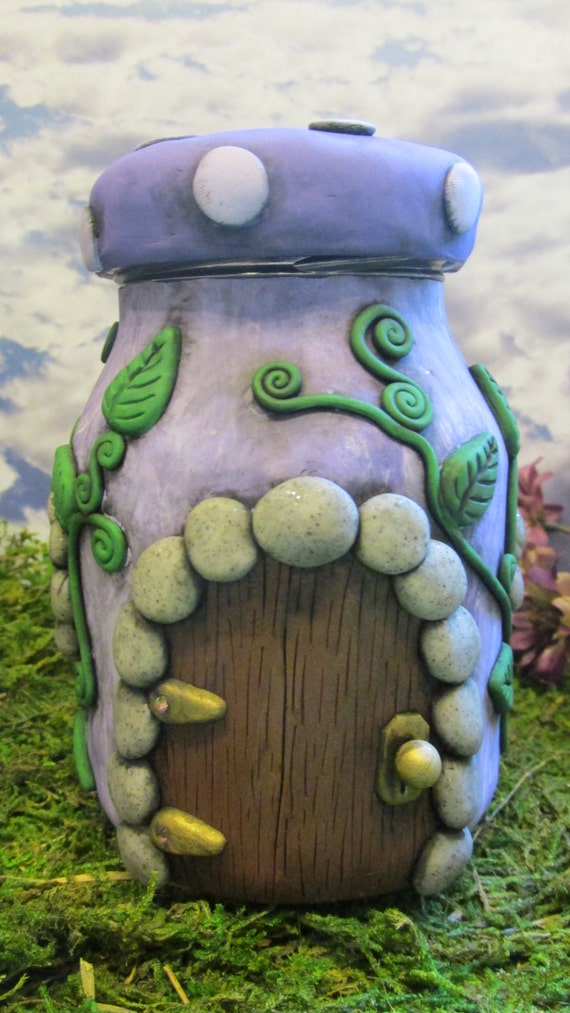 Magical Fairy House Jar
