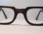 Vintage eyewear. American Optical. Dark tortoise shell color. Mad Men. Hipster. Techie. Mid Century. Writer. Artist.