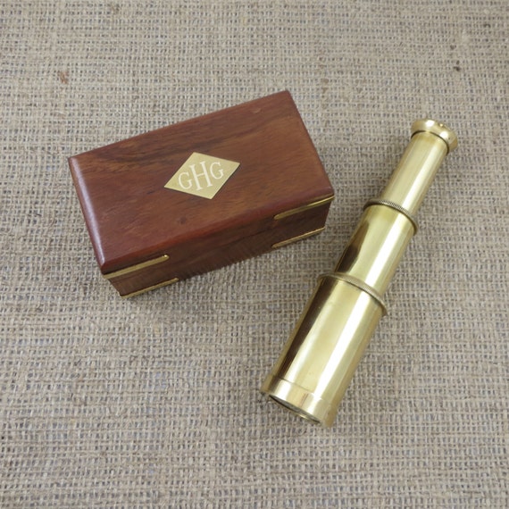 Brass Telescope Personalized Nautical Gift Engraved Z003
