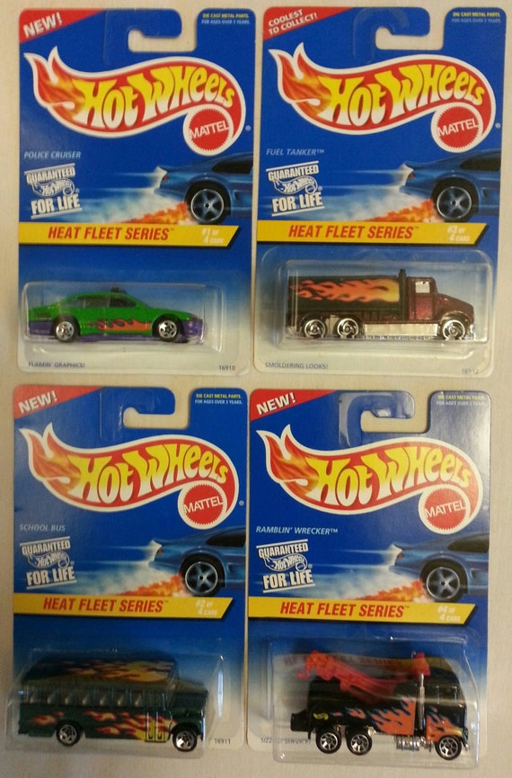 Hot Wheels Heat Fleet Series Complete Set by ToyfulNTriumphant