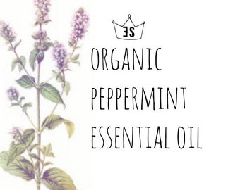 Organic Peppermint Oil - Peppermint Essential Oil - Pure Essential Oils - Certified Organic Essential Oils