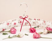 Clothes Hanger, Handmade, Padded Hanger, Fabric Hanger, Lavender Scent, Lavender Sachet Favors â€“ Unique Mothers Day Gift, Unusual Gift (F00)