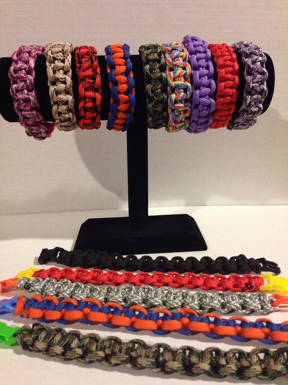 Colorful Paracord bracelets