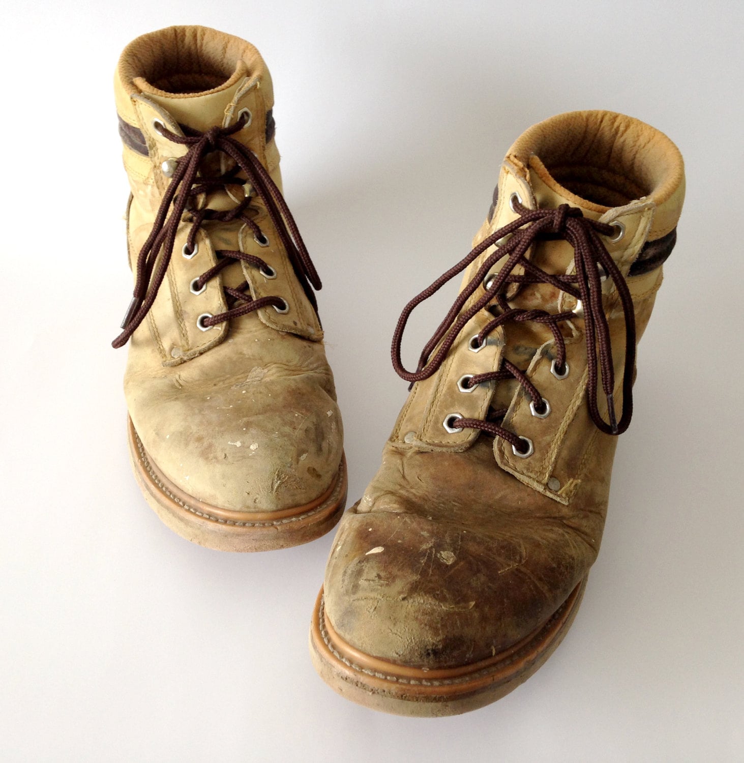 mens retro leather boots