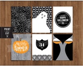 3"x 4" Printable Simply Spooky Journal Cards by Studio Pebbles