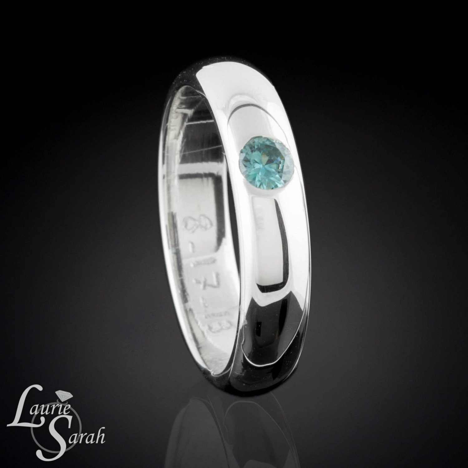 minimalist engagement rings sapphire and diamond