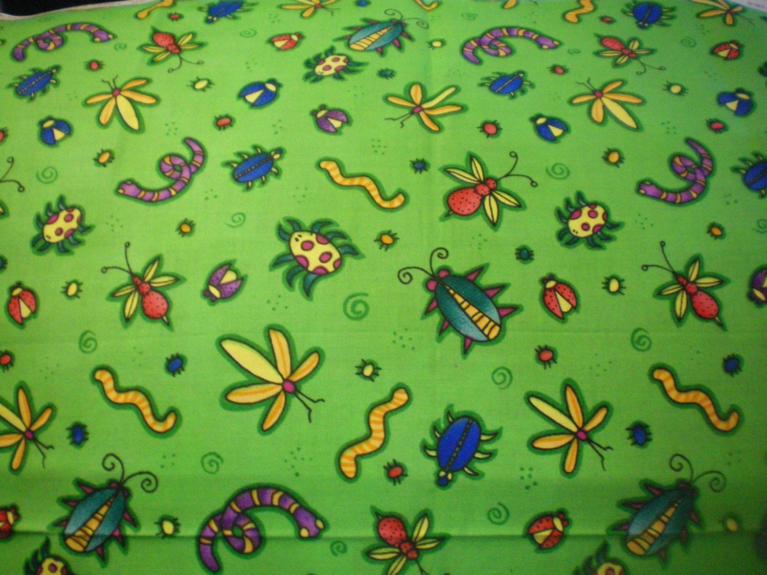 Bug Fabrics for Baby Insect & Bug Material Collection on