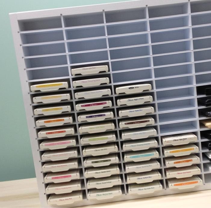 Pro Ink Pad Storage Organizer for 80 Stampin' Up by organizemore