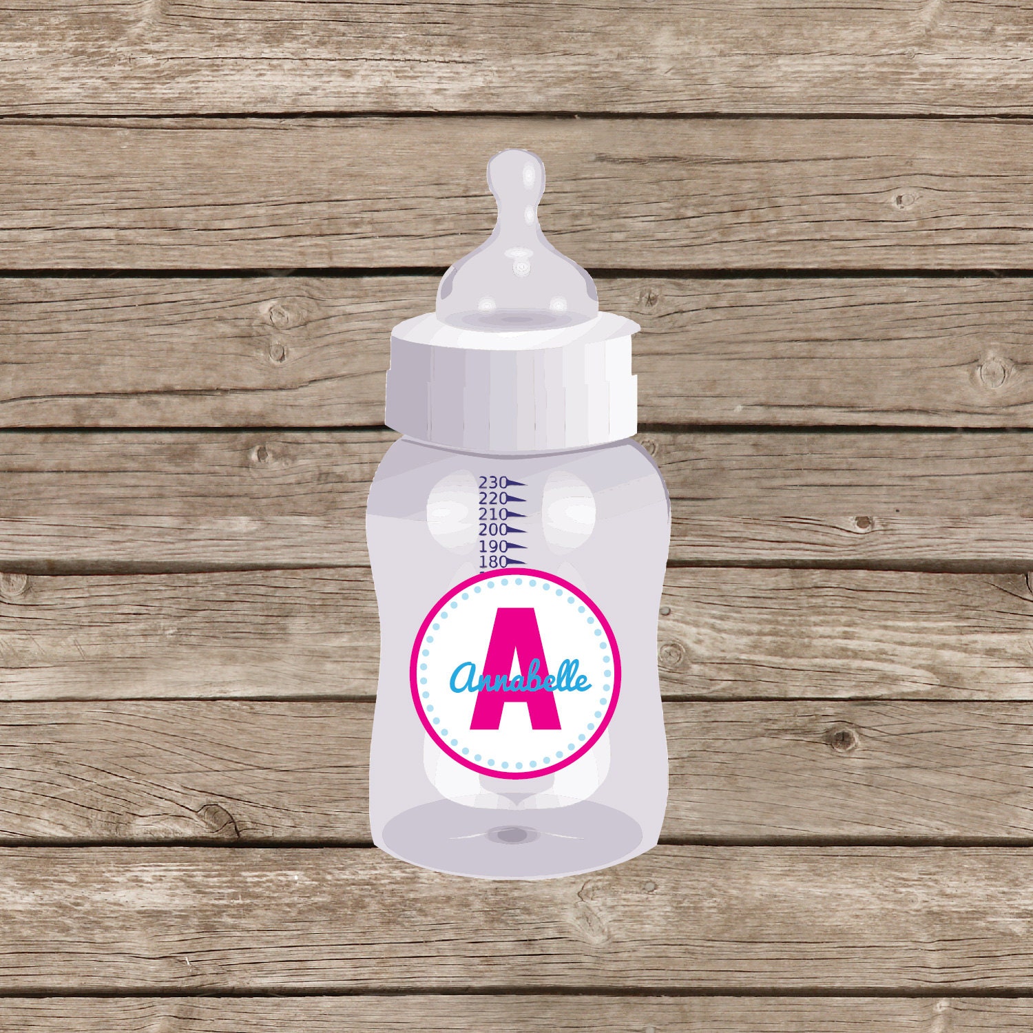 monogram bottle