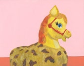 Pony.  Limited edition print by Vivienne Strauss.