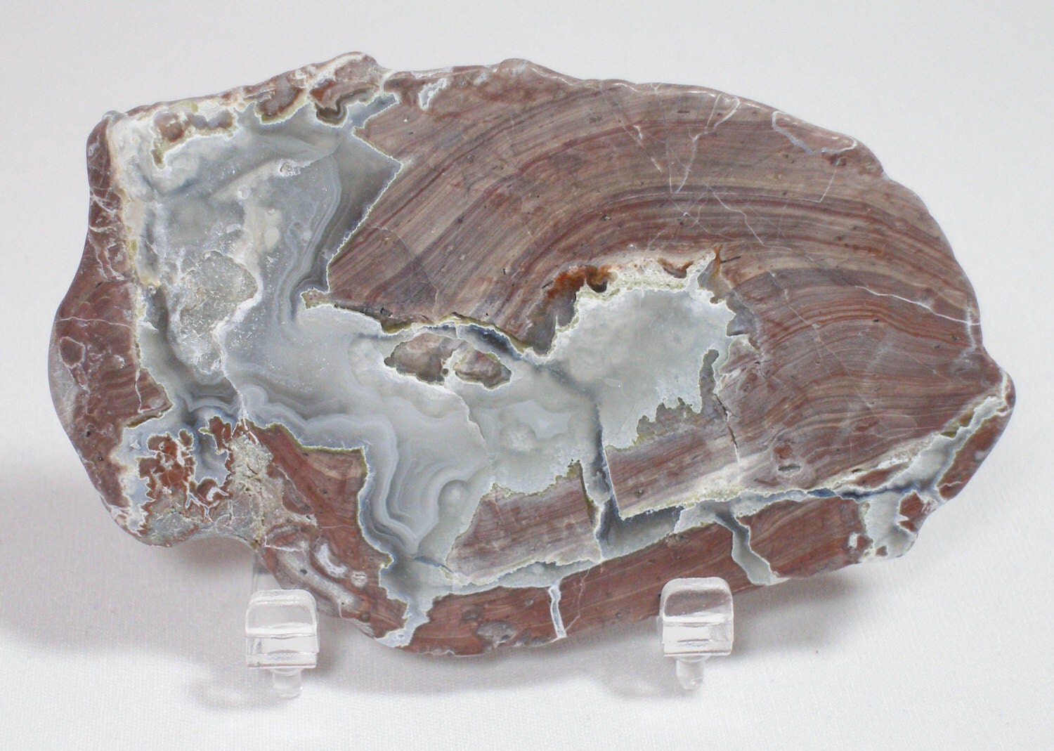 Ps 46 Large Polished Dugway Geode Decorative Rocks Crystals