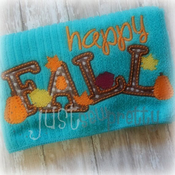 Free Happy Fall Embroidery Design Lagniappe Peddler Free Happy Fall Embroidery Design Lagniappe Peddler