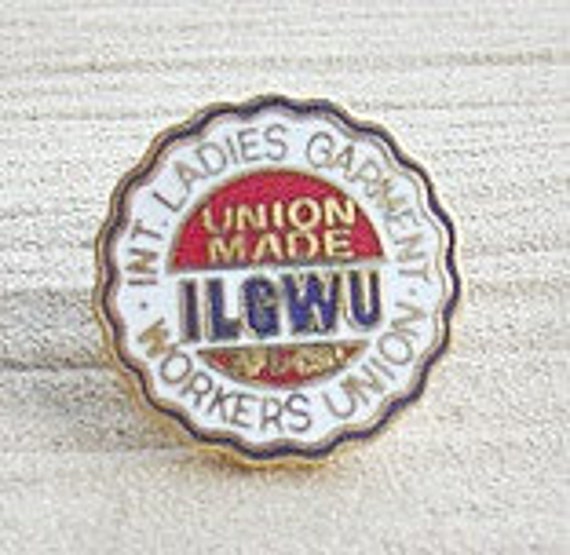 Items similar to ILGWU Clutch Pin, International Ladies Garment Workers