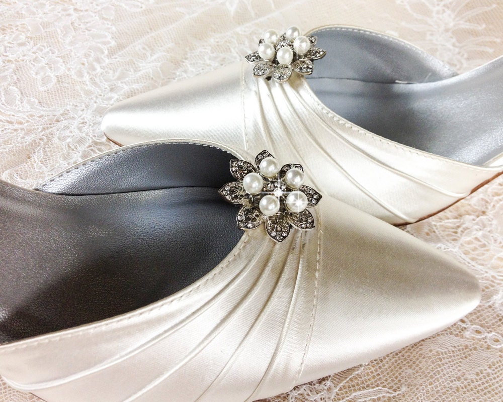 Bridal Shoe Clip Crystal Shoe clip Weddding Shoe Clip