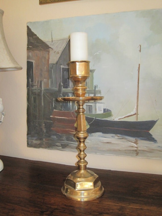 Altar Candle Holder Brass Altar Stick Church Cathedral