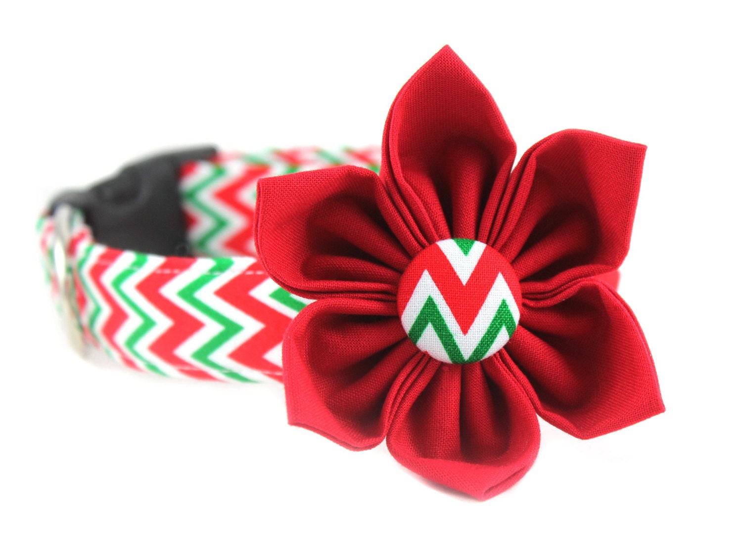jingle bell chevron dog collar flower by bowwowcouture jingle bell chevron dog collar flower by bowwowcouture