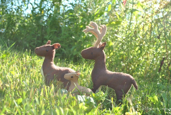 stuffed deer pattern