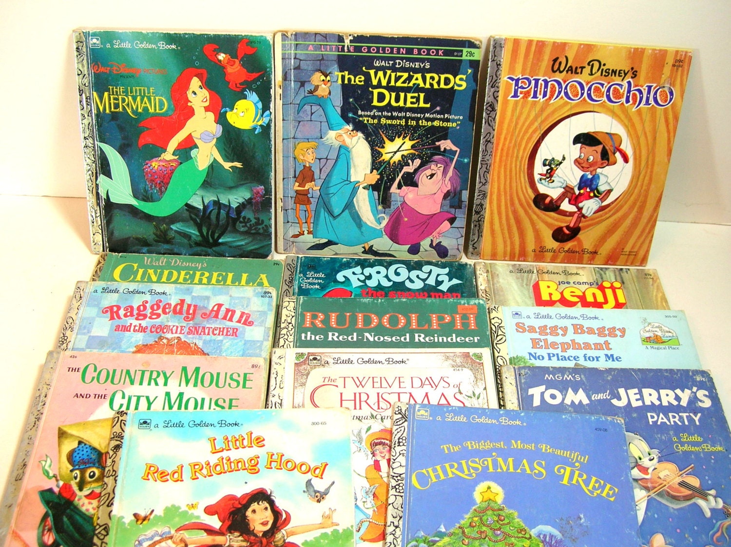 Vintage Little Golden Book Collection