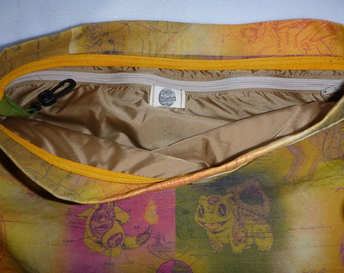 Pokemon Anatomy Lesson Cotton-Linen Canvas Custom Print Backpack/tote