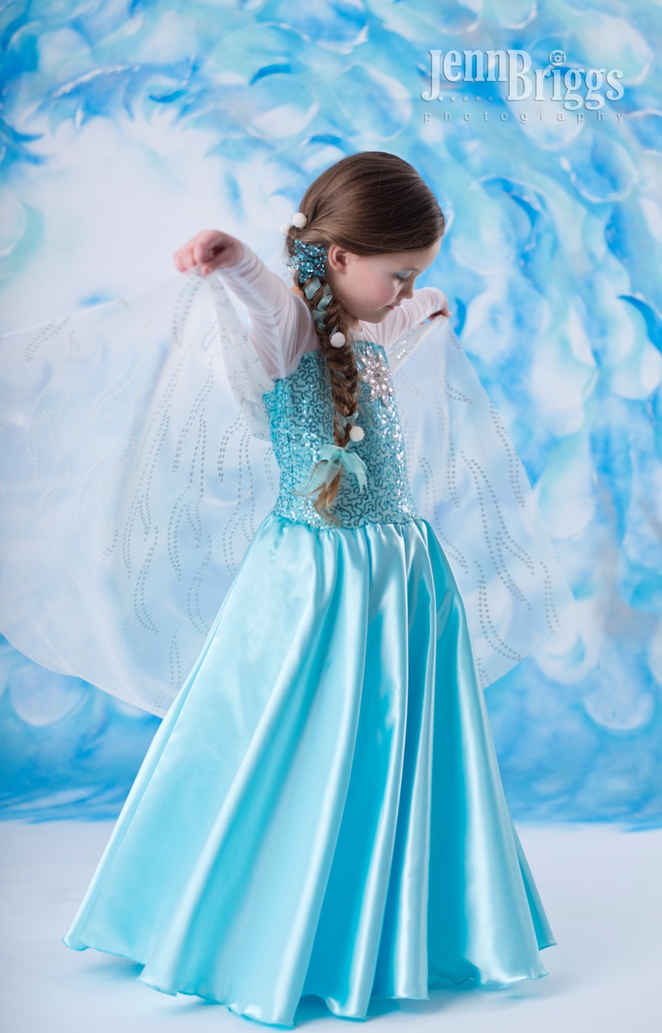 Elsa Frozen costume Elsa dress 4t by primafashions on Etsy