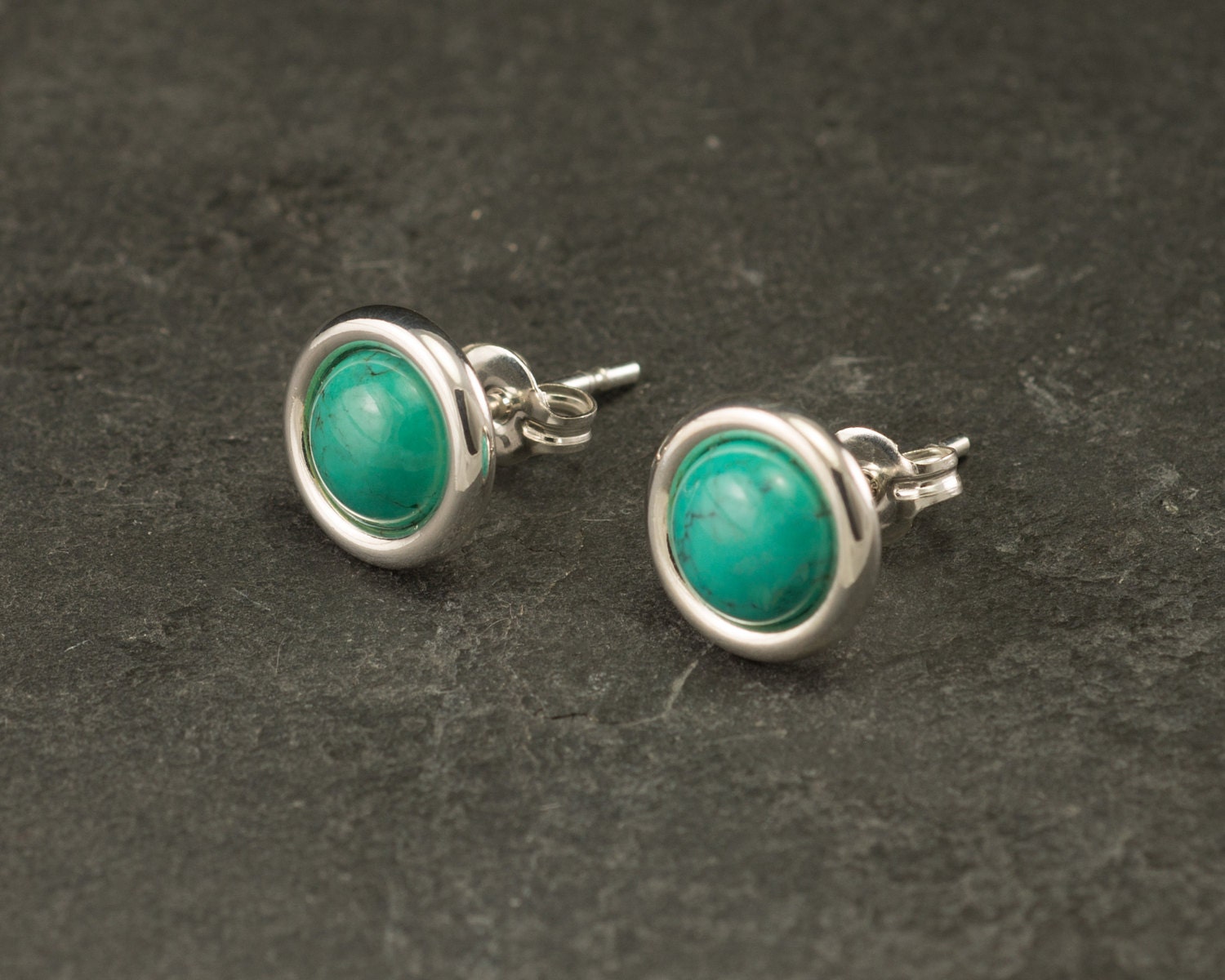 Turquoise Studs Turquoise Earrings Stud Turquoise Stud
