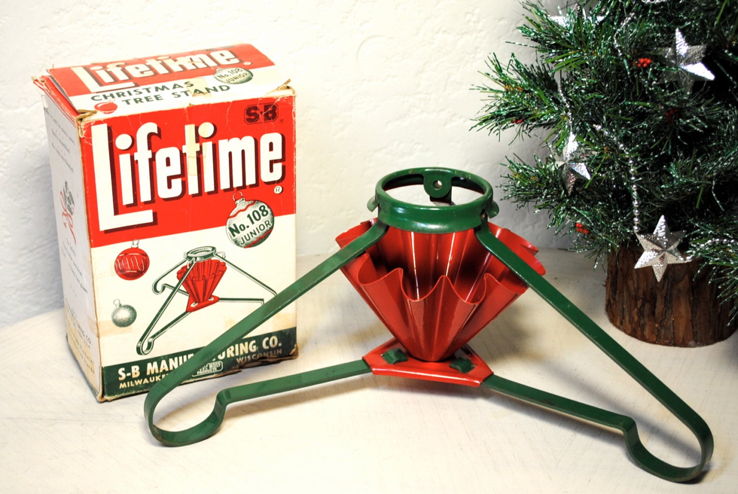 Vintage Christmas Tree Stand 