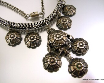 Vintage Victorian Revival Style Necklace 1930s-1950's